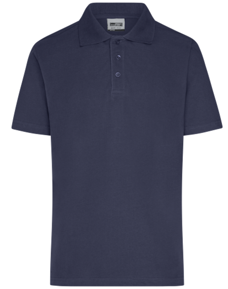 Basic Polo James&Nicholson JN748 navy M