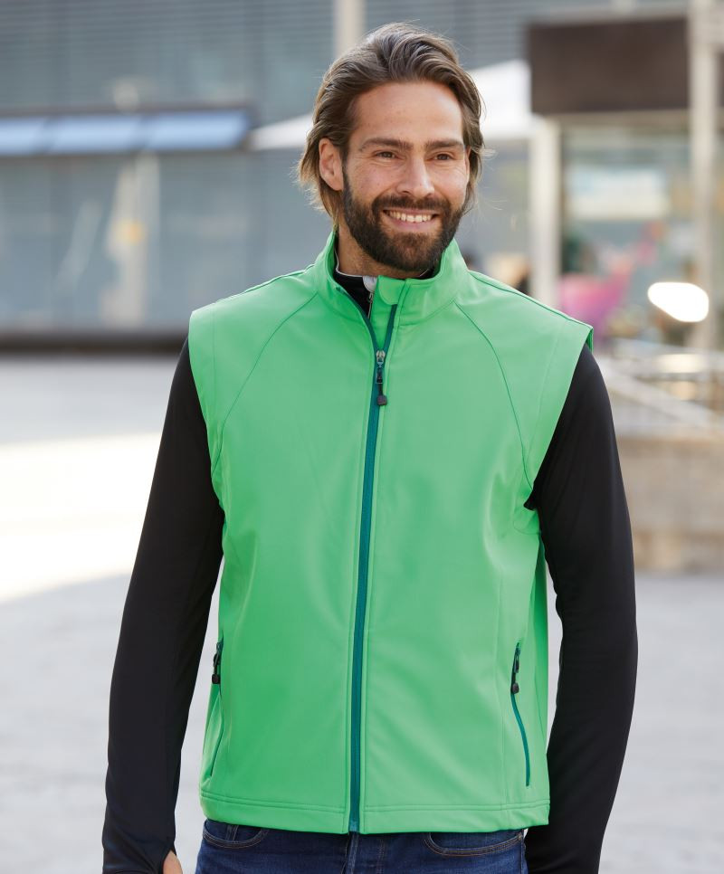 Men's Softshell Vest James&Nicholson JN1022