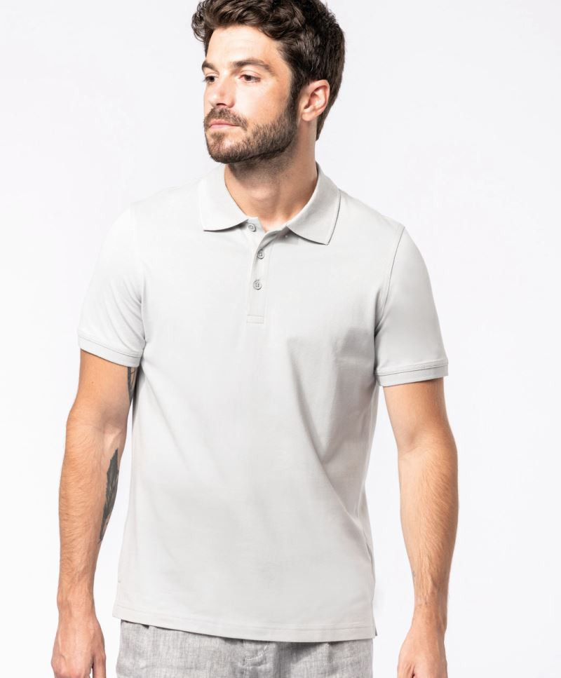 Herren Stretch Piqué Polo Kariban K239