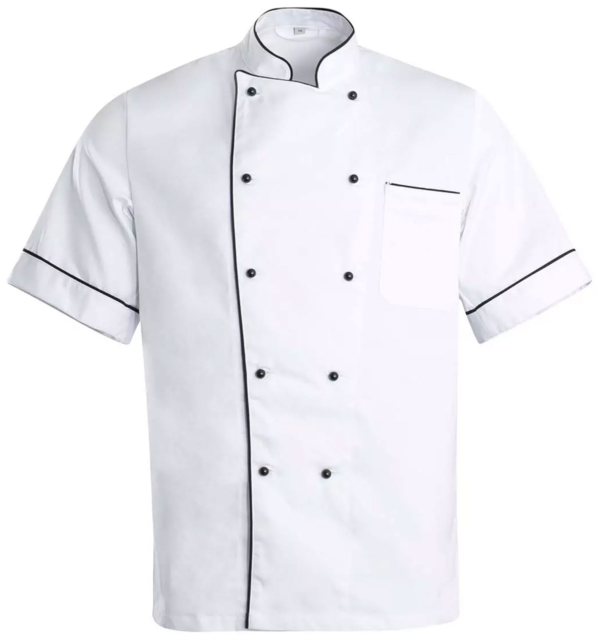 Kochjacke Herren mit Kontrast 103533