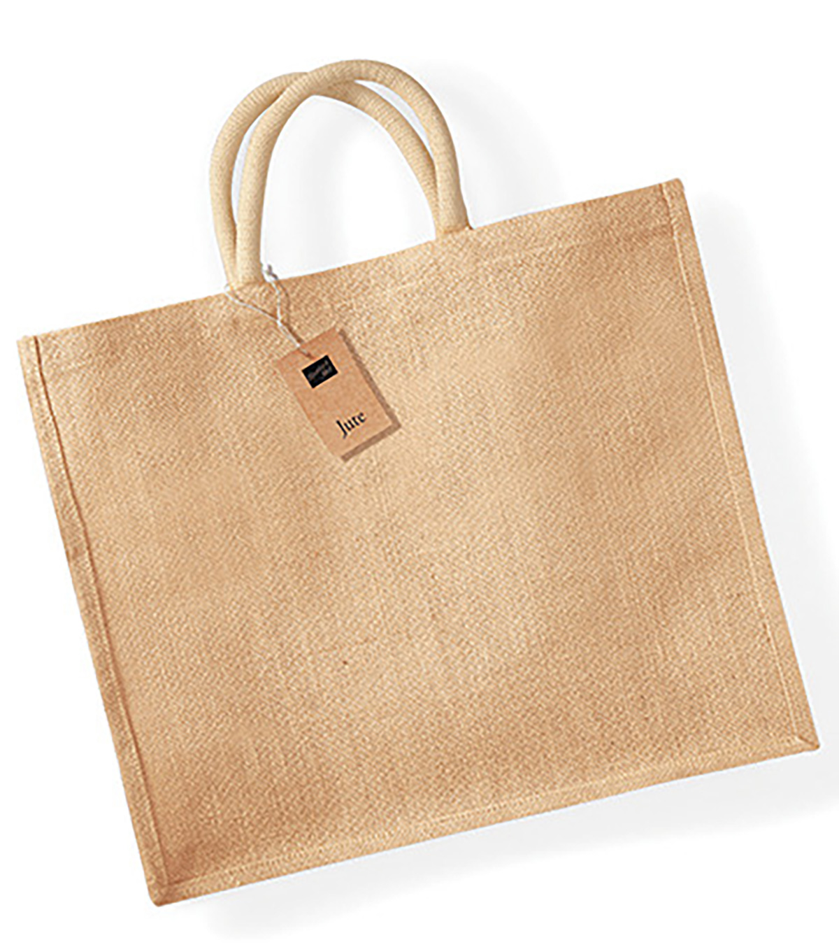 Jute Jumbo Shopper W408 / 45 x 39 x 21 cm