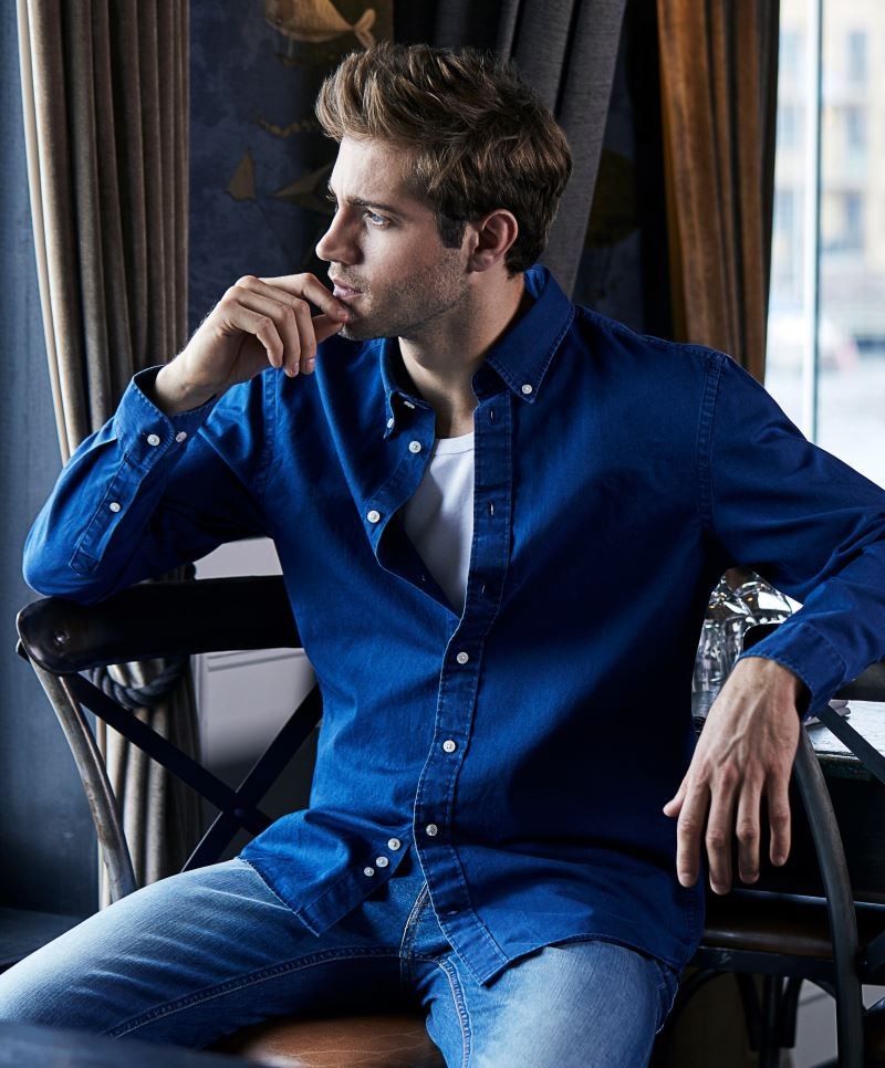 Casual Twill Shirt Tee Jays 4002