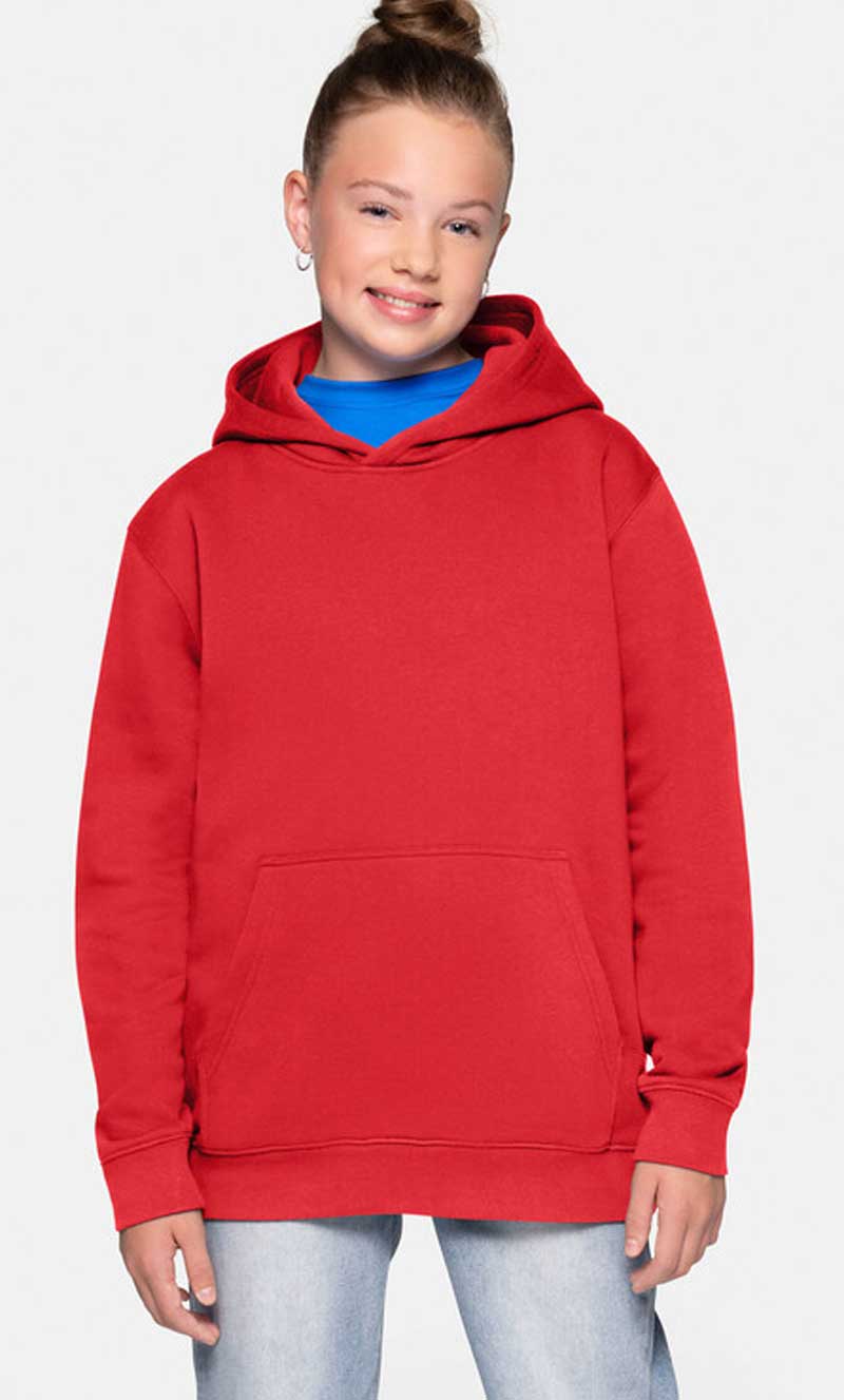 HAKRO Kinder Kapuzen-Sweatshirt Bio-Baumwolle 562