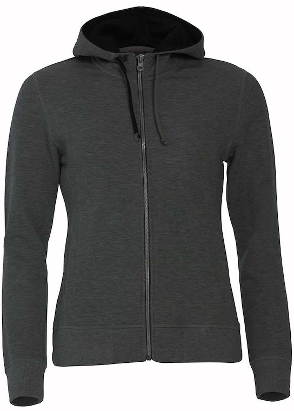 Clique Classic Hoody Full Zip Ladies 021045 / 955 anthrazit meliert