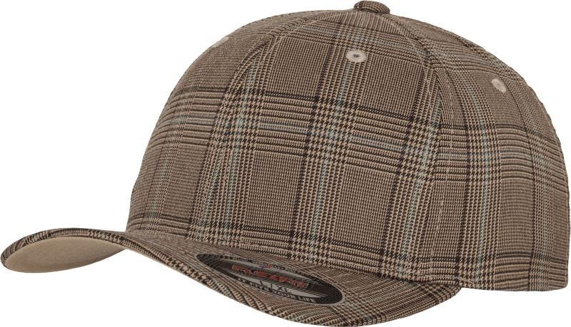 6 Panel Flexfit Glen Check Cap Flexfit 6196