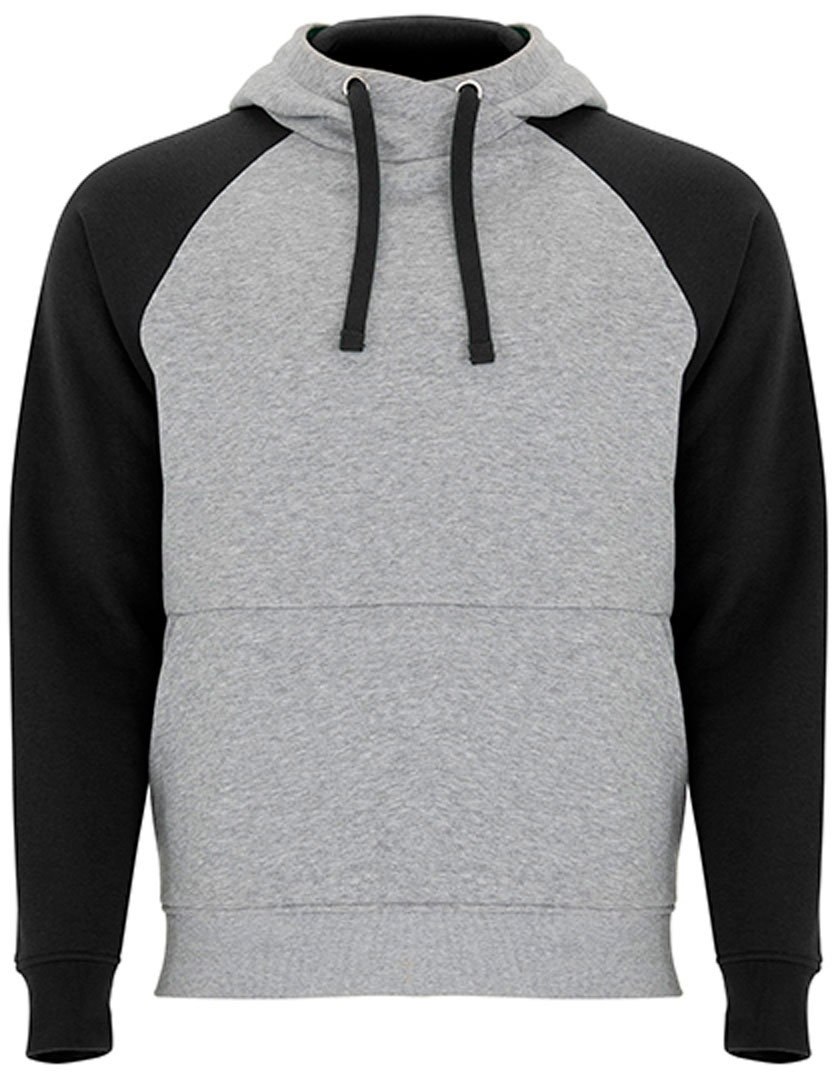 heather grey/ black