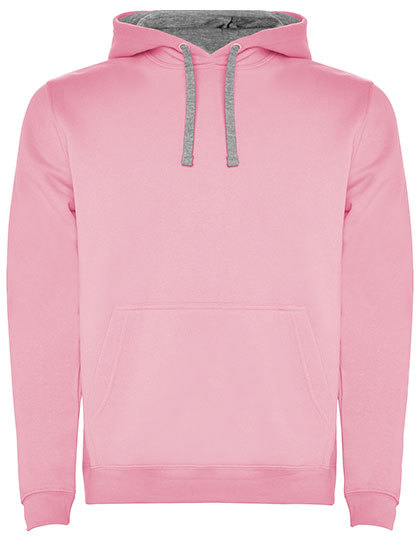 light pink / heather grey