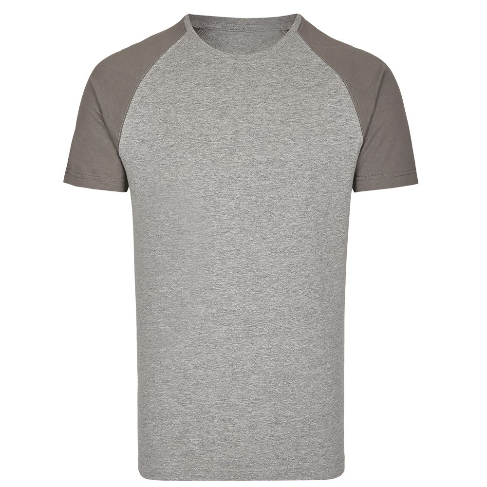heather grey/ grey solid