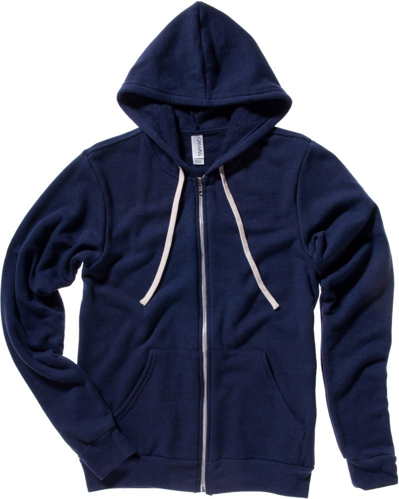 Unisex Triblend Full Zip Hoodie CV3909