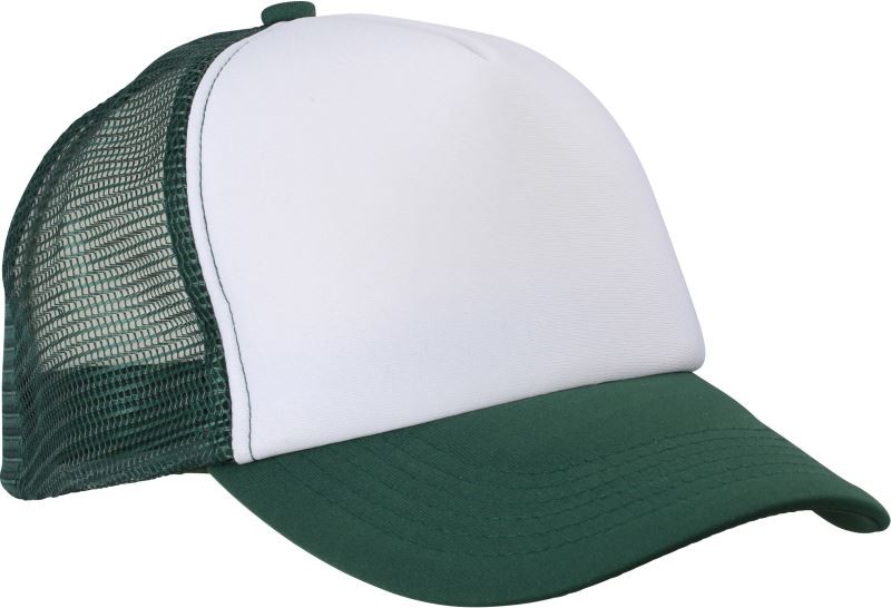 white / dark green