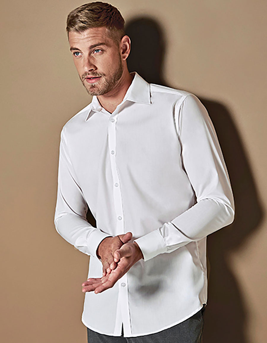 Men`s Slim Fit Business Shirt Long Sleeve K192
