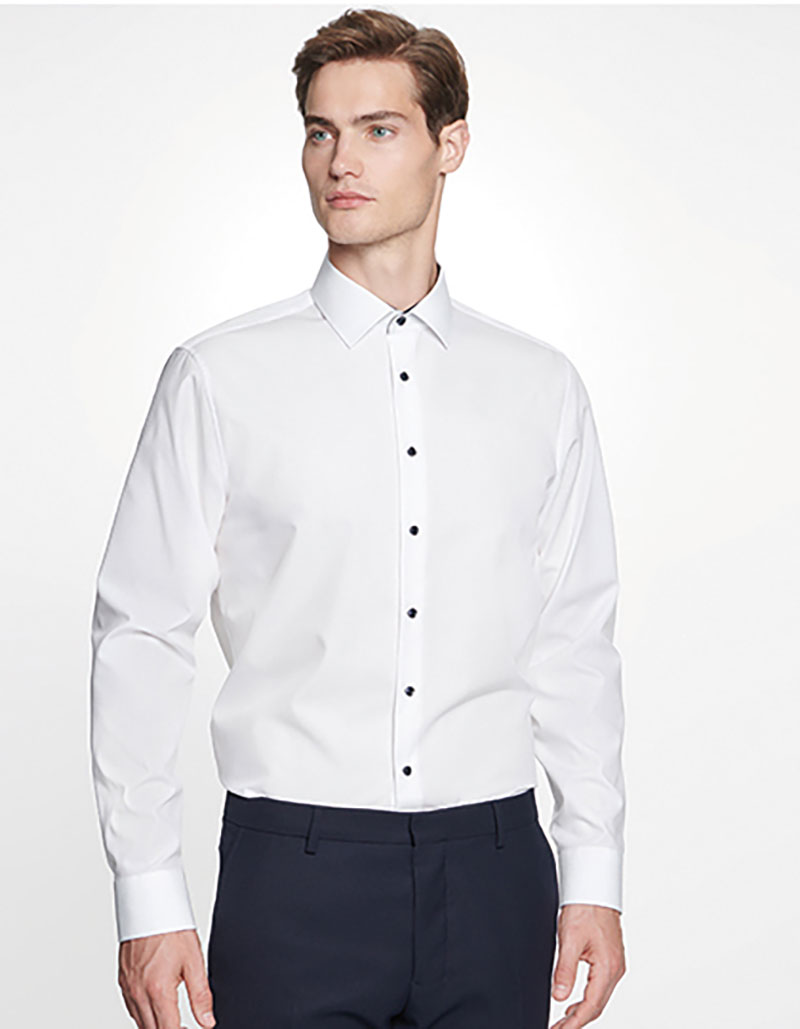 Men´s Shirt Poplin Shaped Fit Long Sleeve Seidensticker 293690