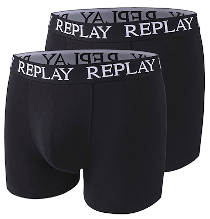 Men's Boxer Short 2 Pair Box Replay RP101005