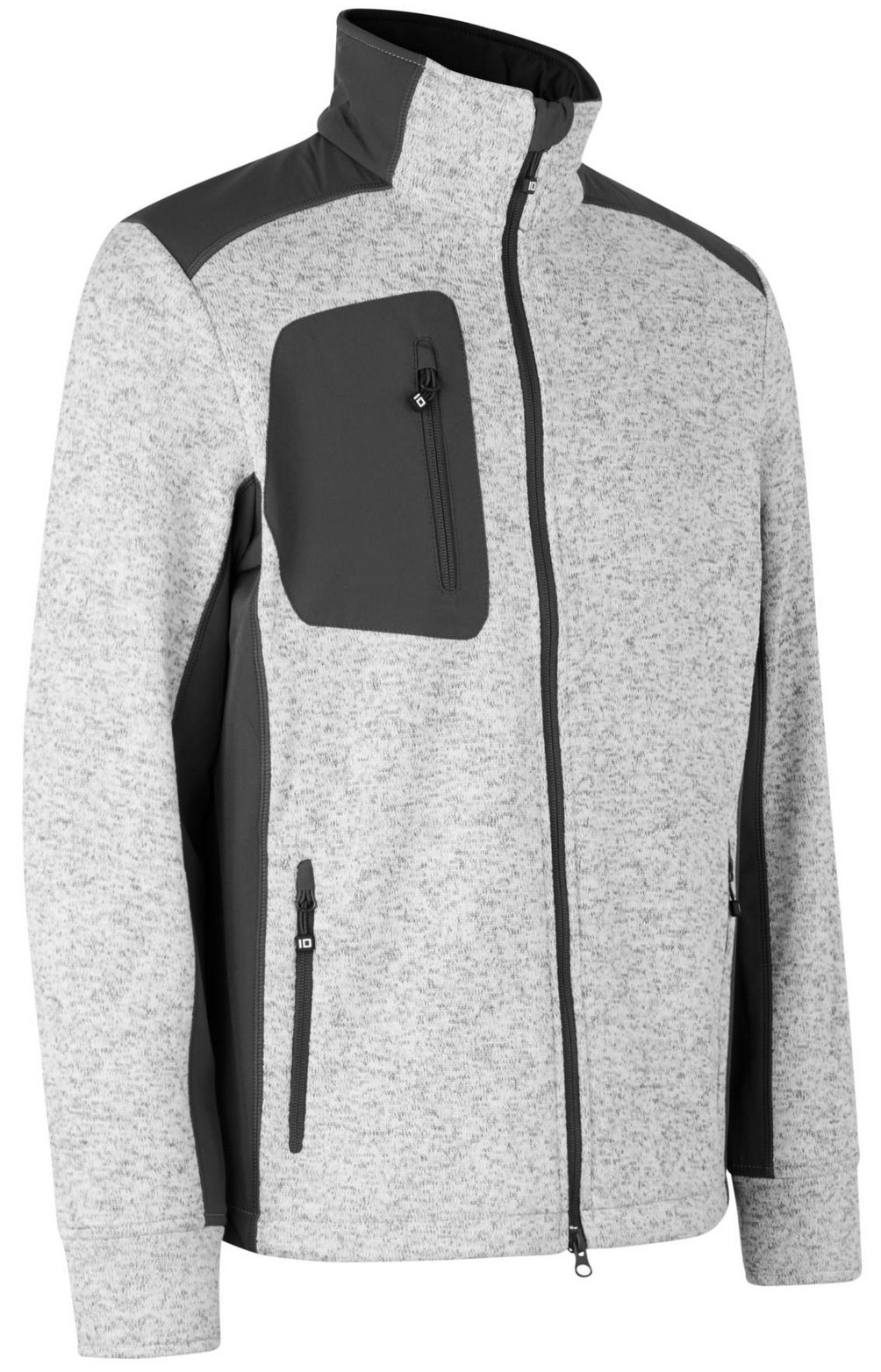 ID 0850 Cardigan Herren Strickfleecejacke