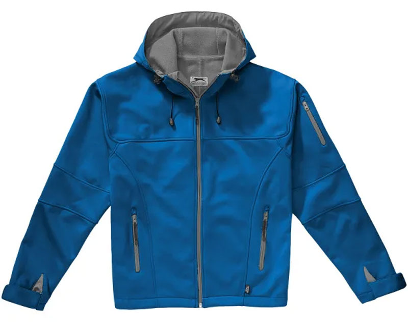 Herren Match Softshell Jacke Slazenger S33306 sky blue, L