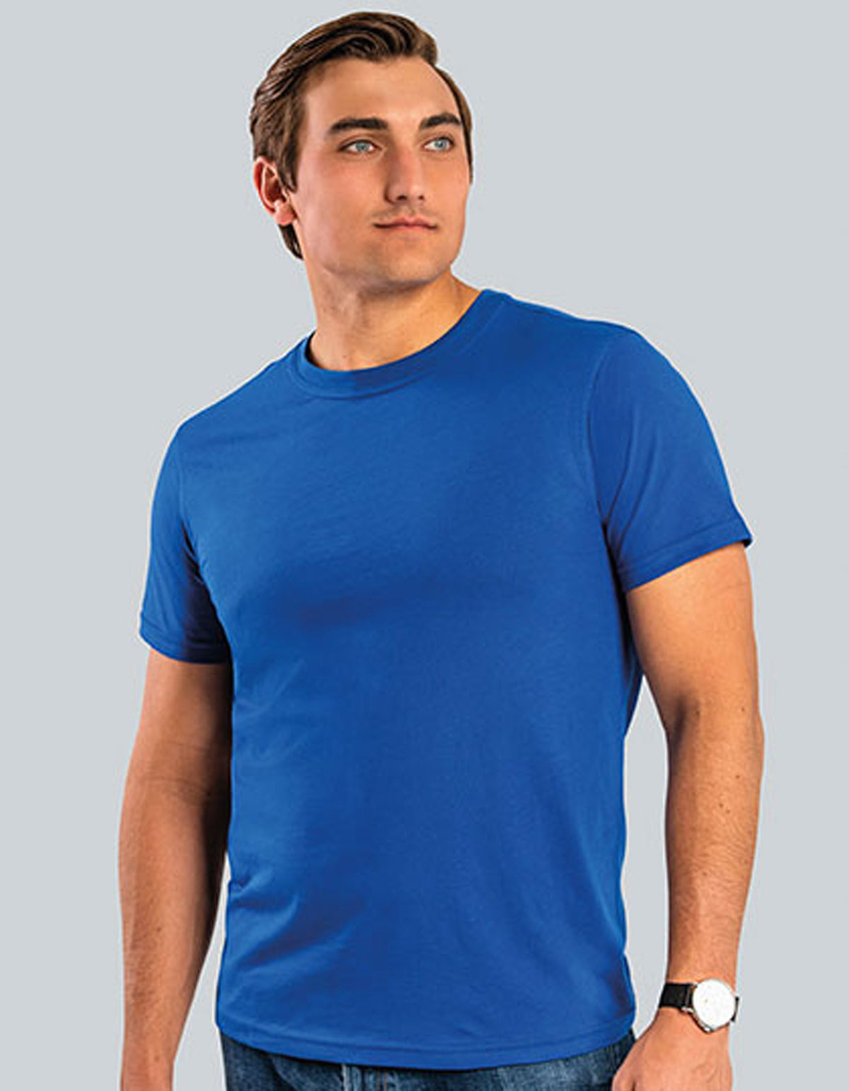Men´s Organic Heavy Luxury Roundneck Tees HRM103