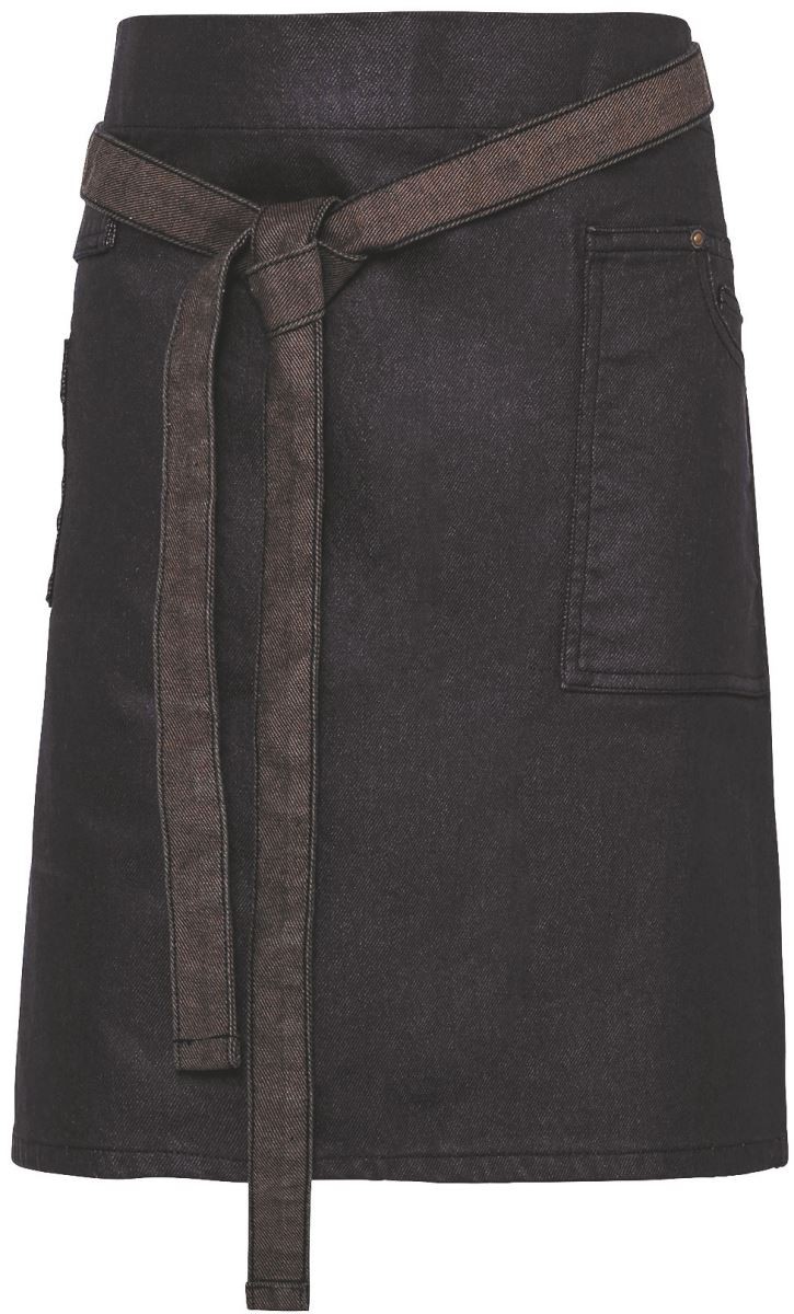 indigo / brown denim