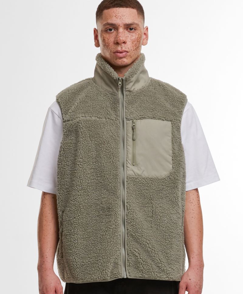 Bonded Sherpa Vest Build Your Brand BY407