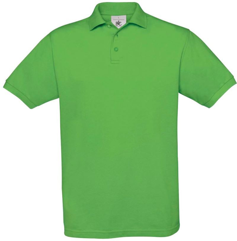 Safran Piqué Polo B&C 0409 real green M