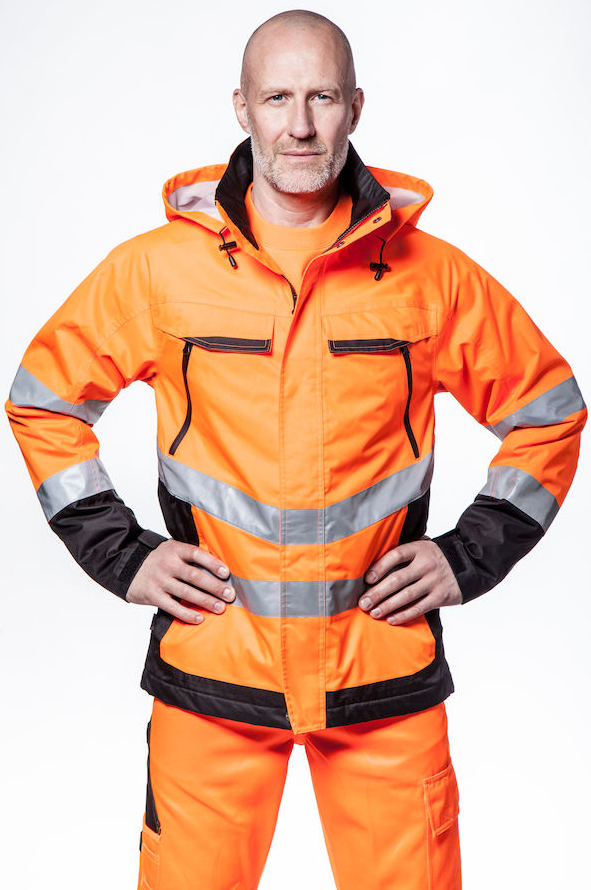 ProJob 6440 Wasser- und winddichte Jacke EN ISO 20471 Kl.3/ EN ISO 343