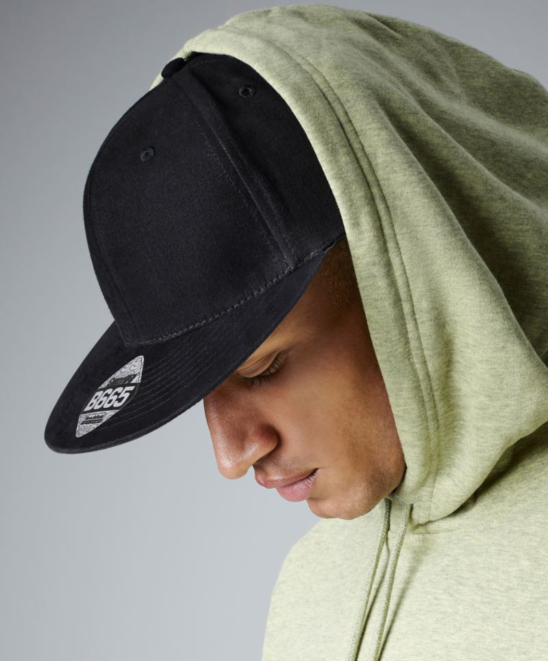 Pro-Stretch Flat Peak Cap Beechfield B665