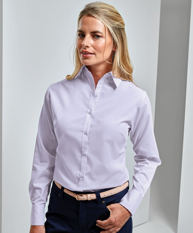 Premier PR300 Popeline Bluse langarm