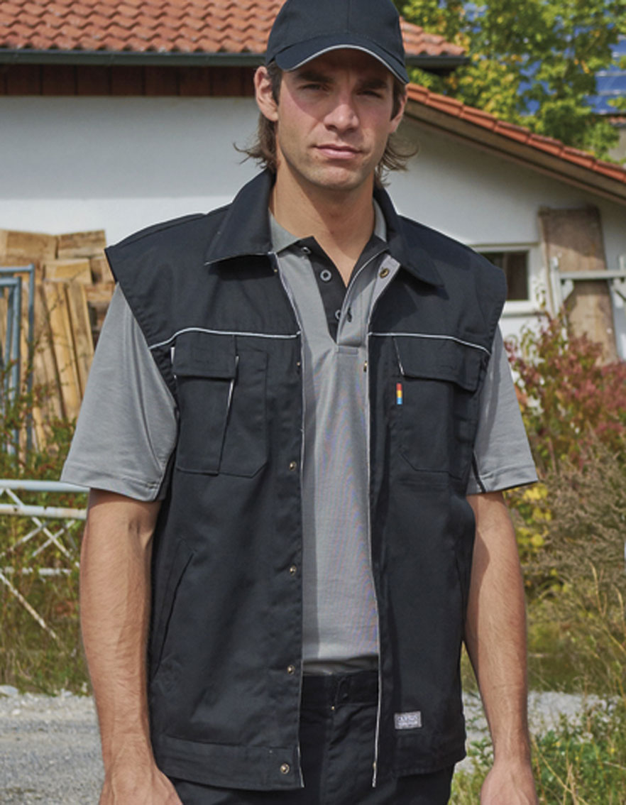 Contrast Work Vest Carson CR750