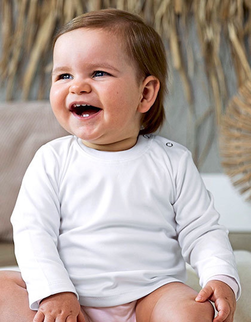 Long Sleeve Baby T-Shirt Polyester X806
