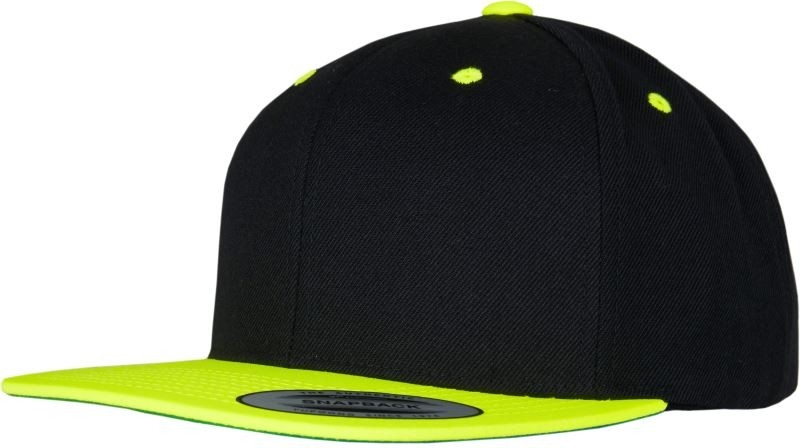 black/ neon yellow