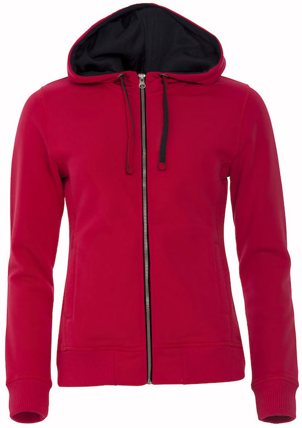 Clique Classic Hoody Full Zip Ladies 021045 / 35 rot
