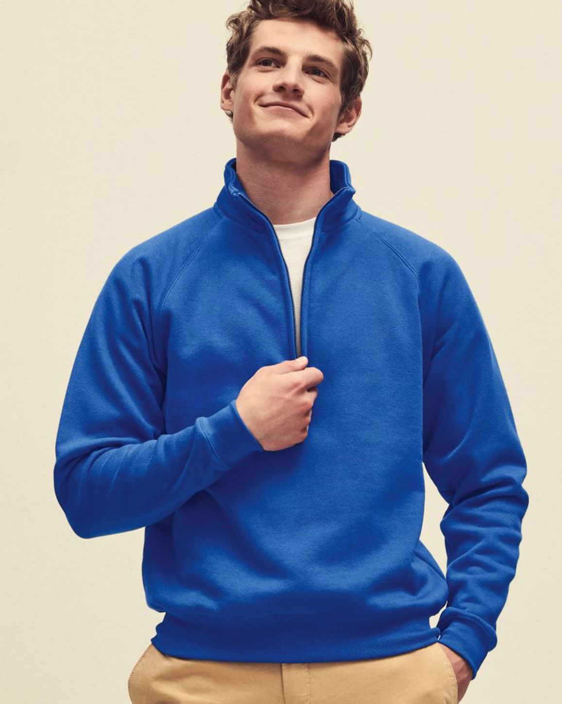 Premium Zip Neck Sweat F.O.L. 2032