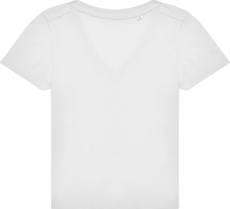 Damen V-Ausschnitt T-Shirt B&C Collection E150W