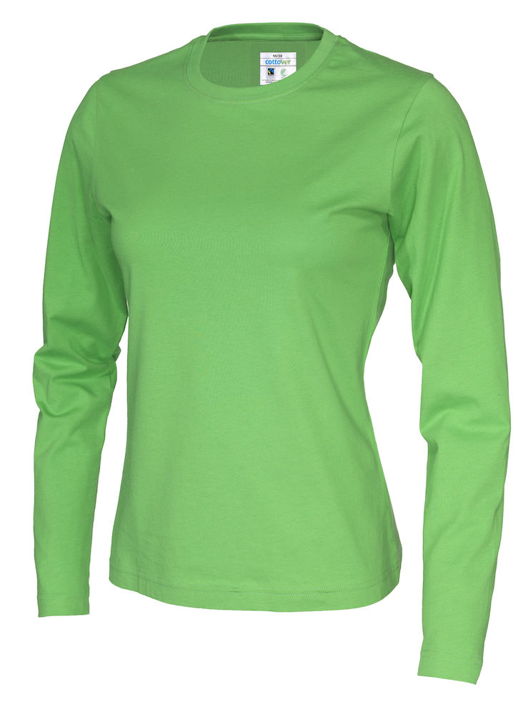 Cottover 141019 T-Shirt LS Lady 100% Organic Baumwolle