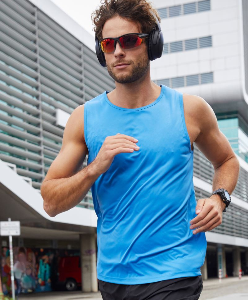 Men sport tank top James & Nicholson JN738