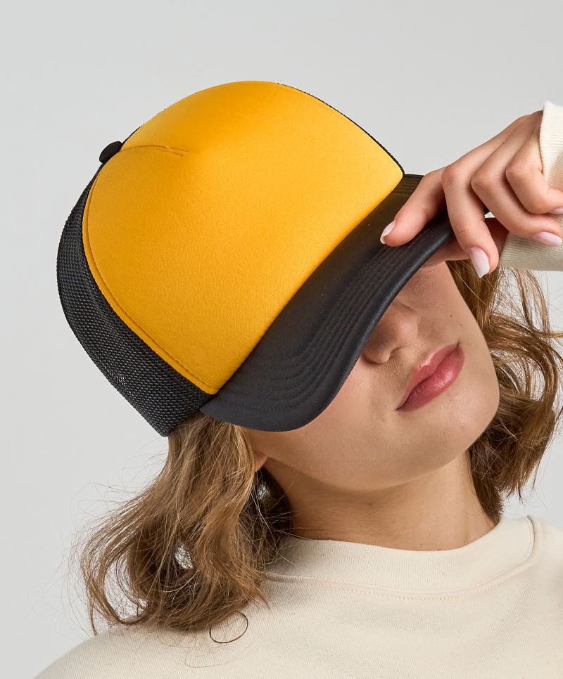 RAPPER-S 5 Panel Trucker Cap Atlantis 0262