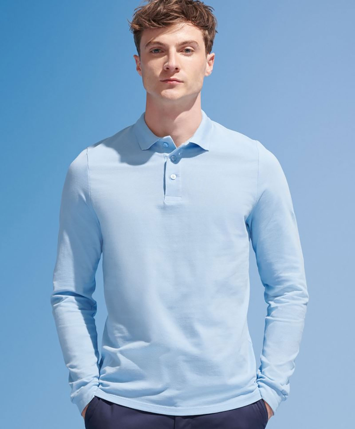 Long Sleeve Polo Winter II Sol's 1353