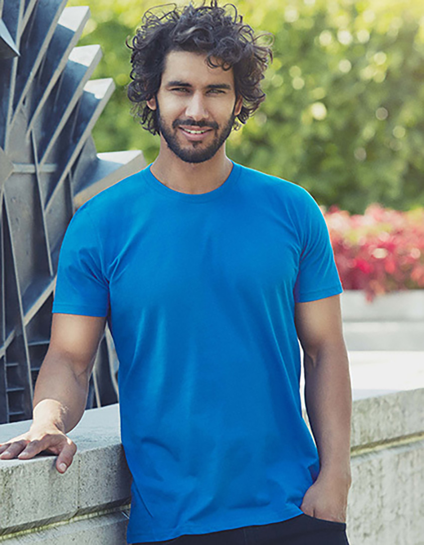 Mens Fitted T-Shirt Neutral 61001