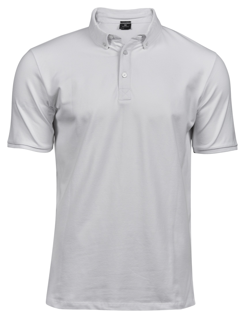 Fashion Luxury Stretch Polo Tee Jays 1410 white XL