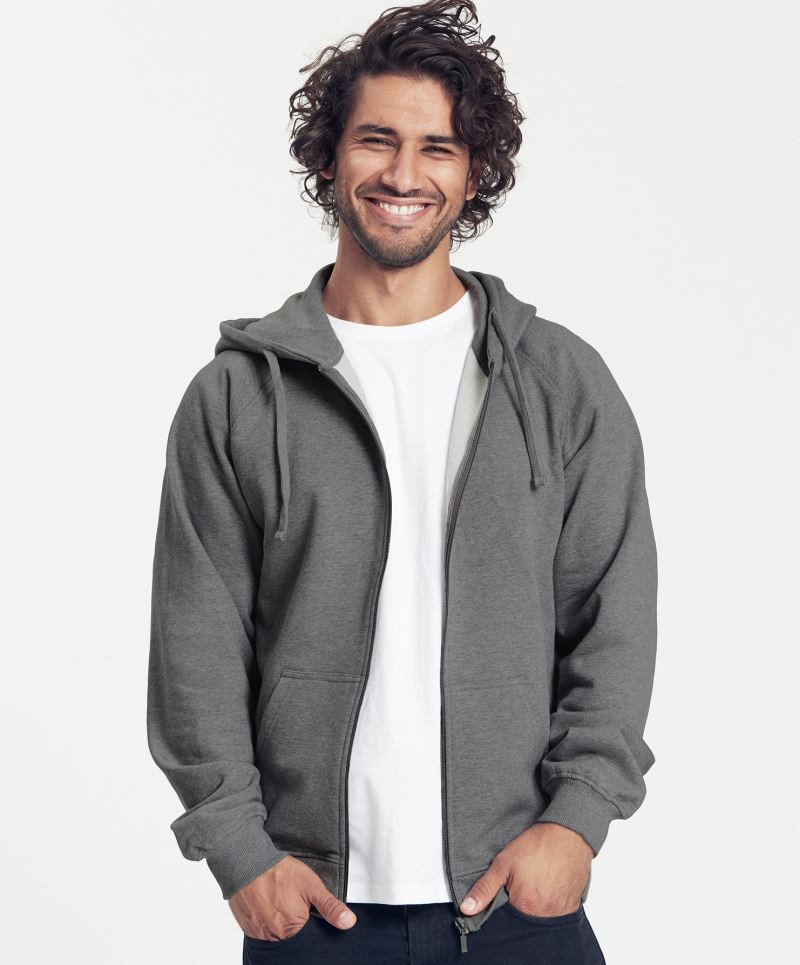 Mens Zip Hoodie Neutral 63301
