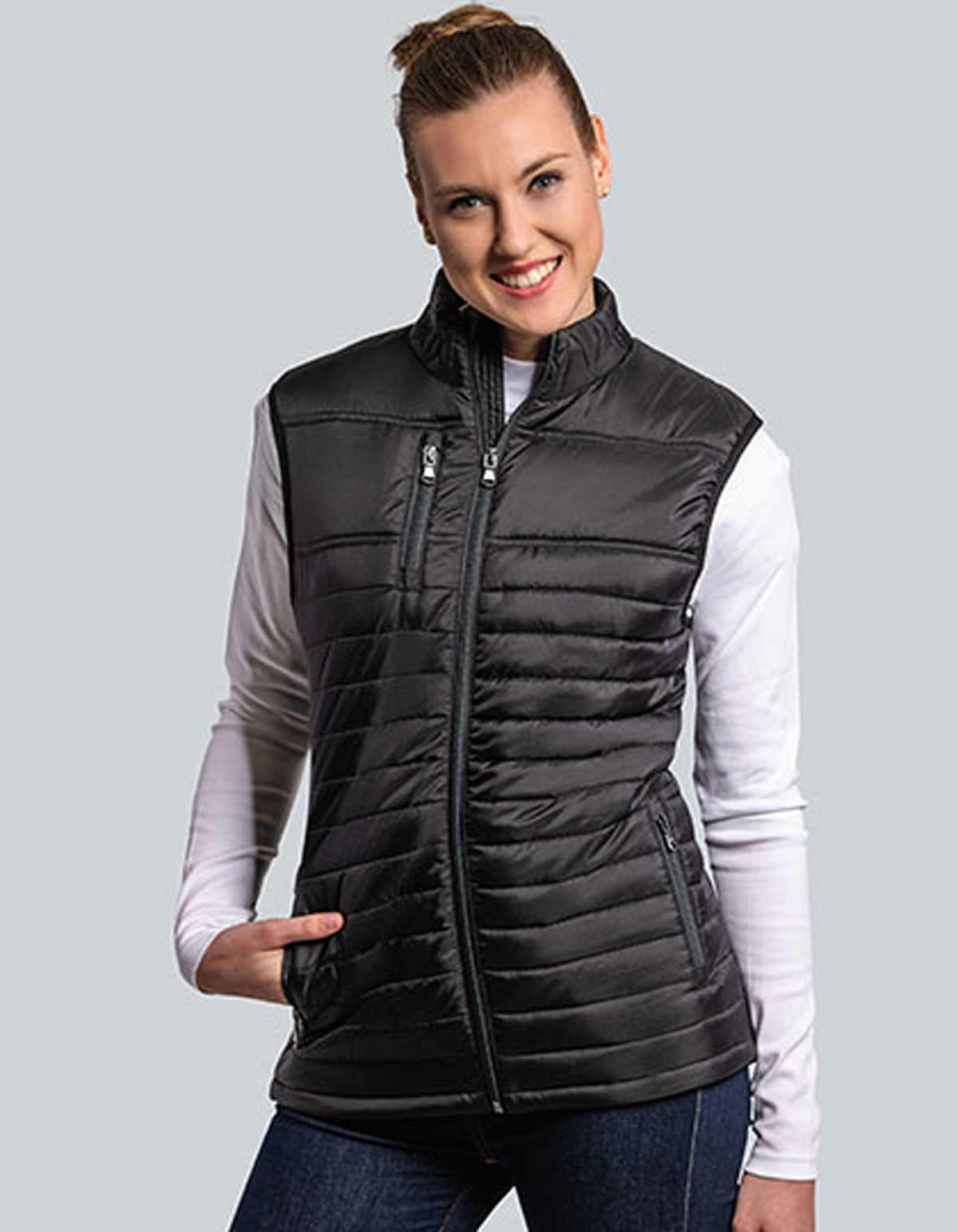 Women´s Hooded Performance Body Warmer HRM 1302