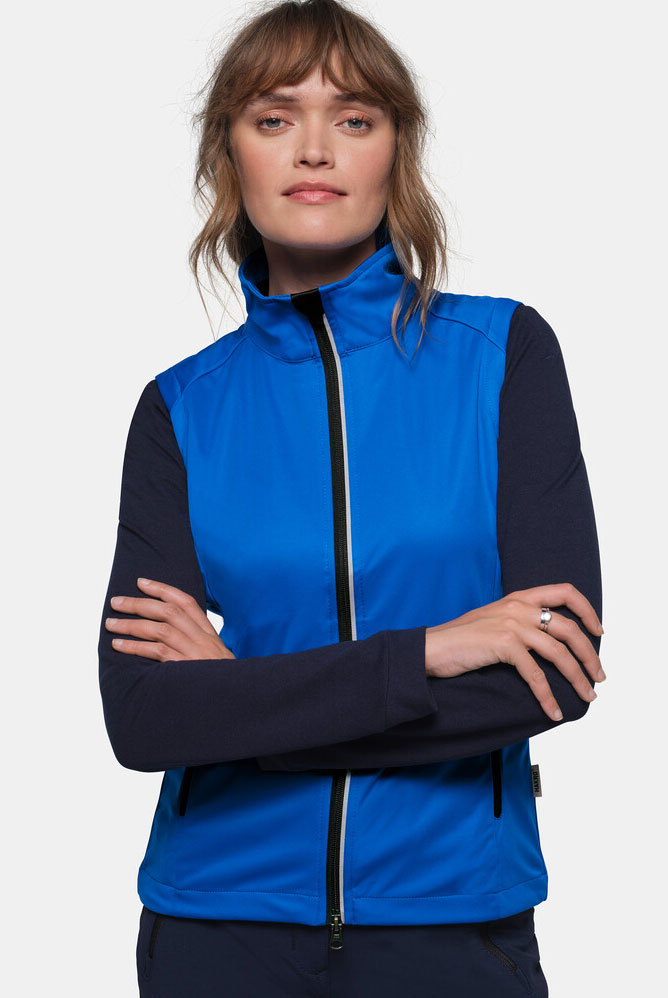 Hakro Damen Light-Softshellweste Sarina 0254 royalblau
