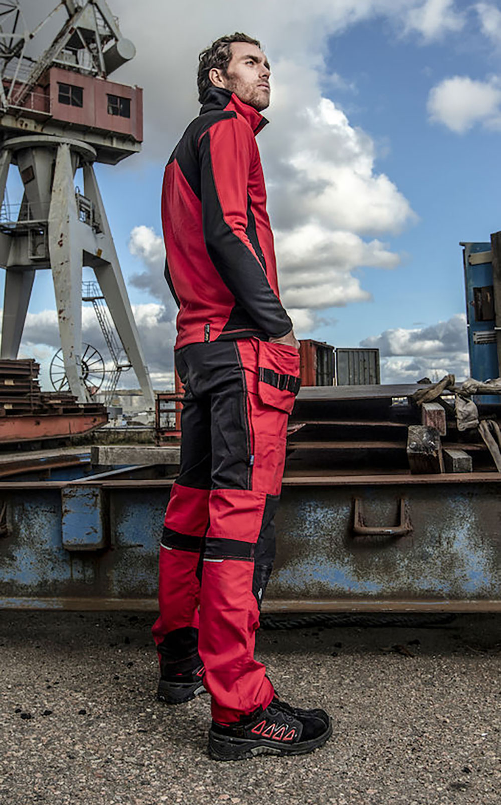 ProJob 3520 Arbeitshose mit Stretcheinsätzen