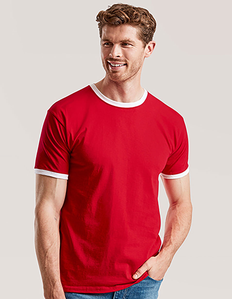 Ringer Tee Fruit of the Loom 1168