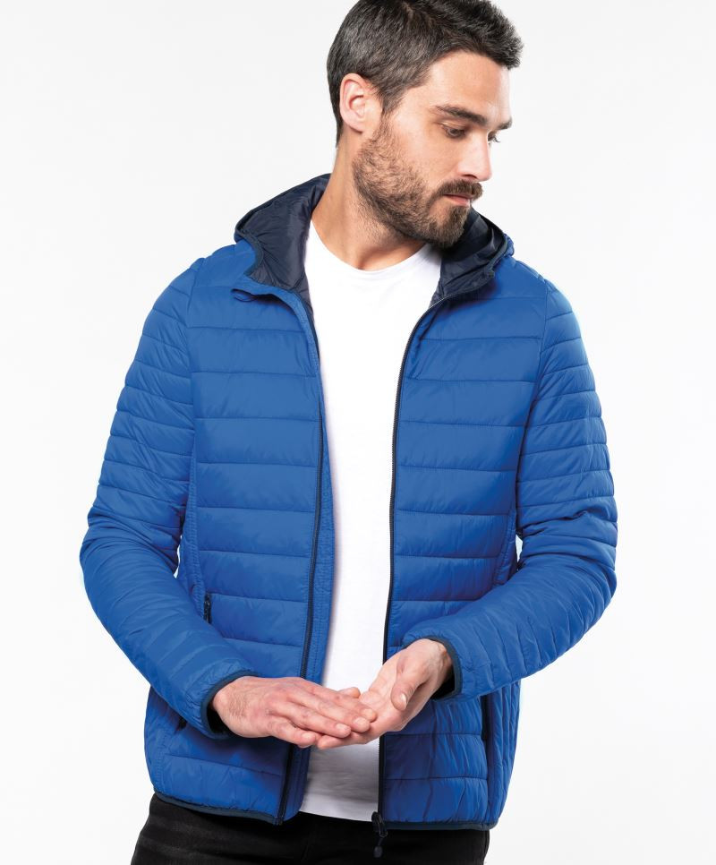 Leichte Herren Kapuzen Steppjacke Kariban K6110