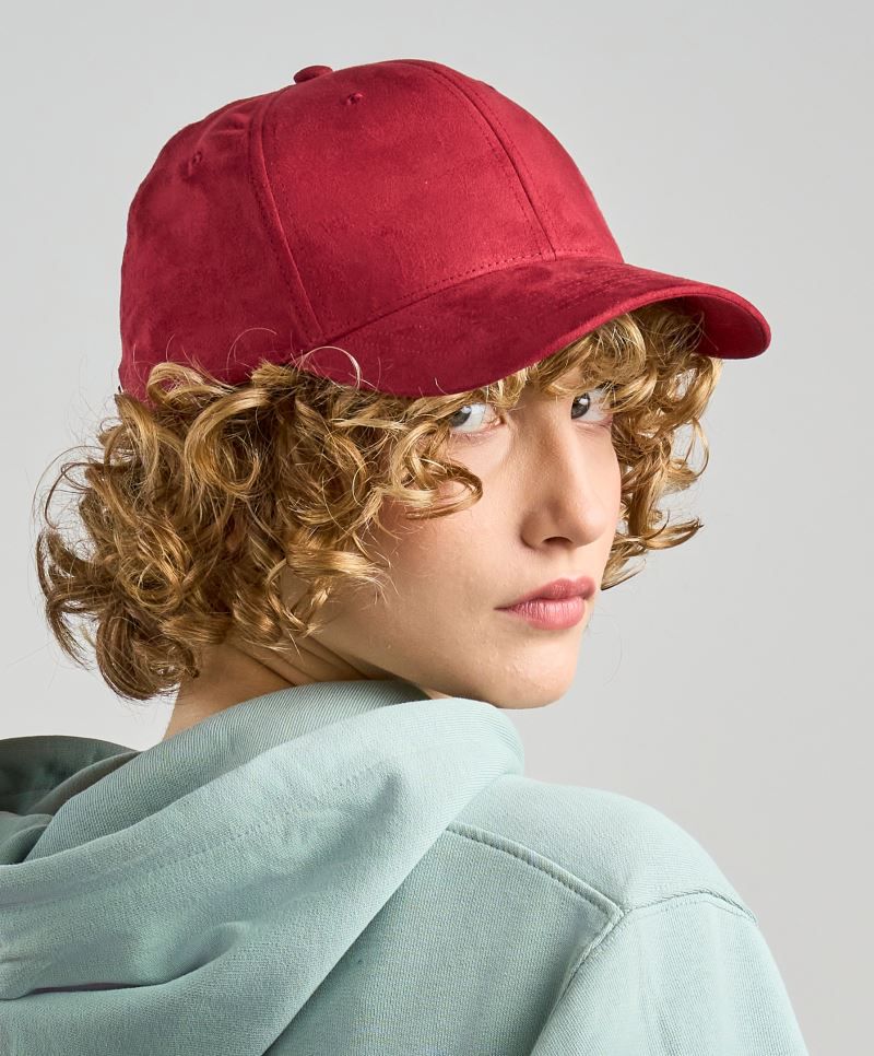 FAM-S 6 Panel Cap Velourleder-Optik Atlantis 0271