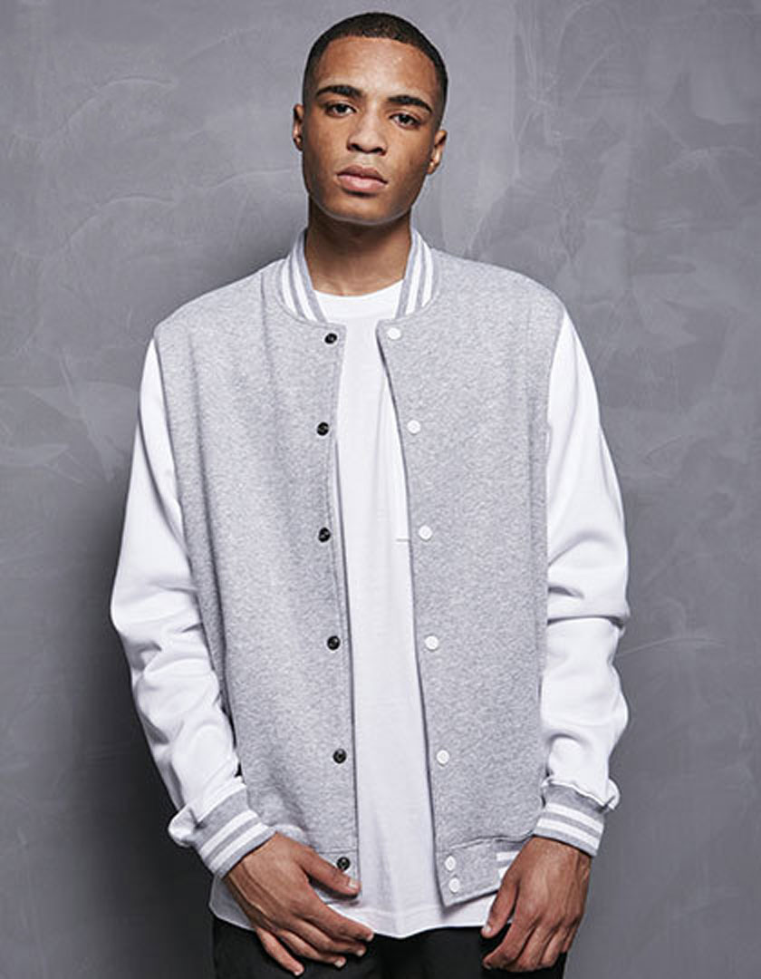 Basic College Jacket Build Your Brand BB004