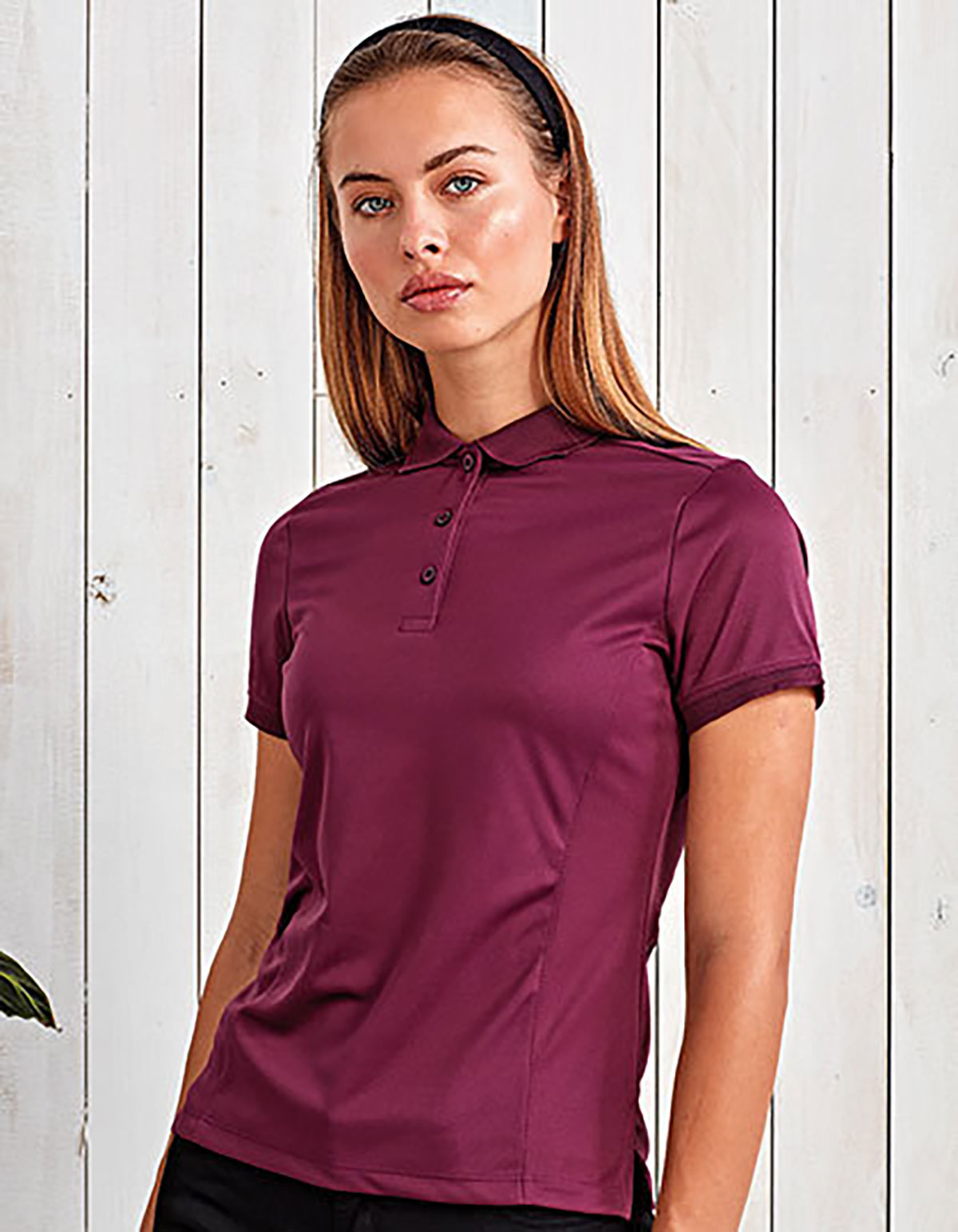Womens Coolchecker Piqué Polo Premier PR616