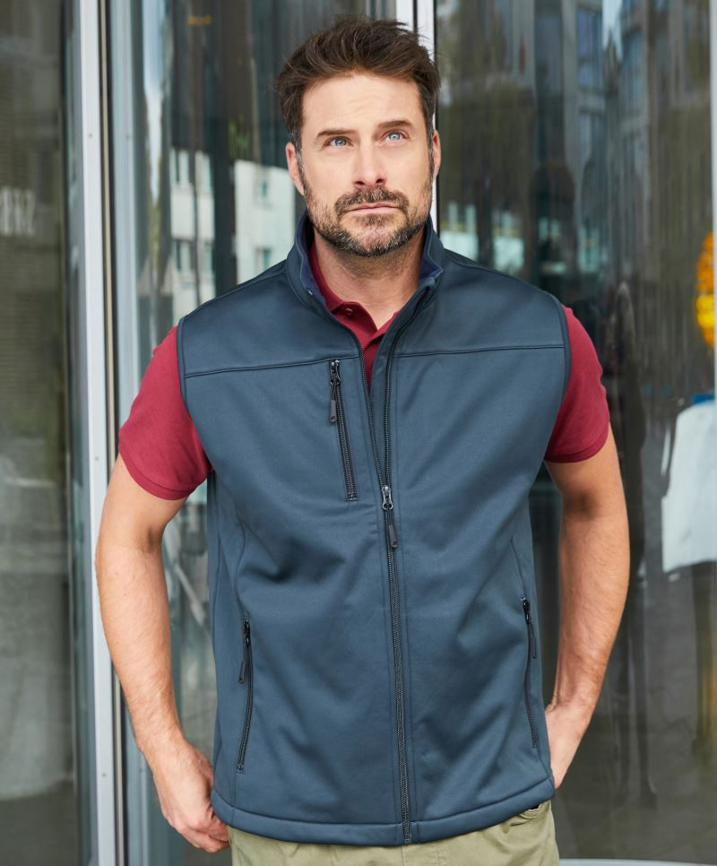 Men's Softshell Vest James&Nicholson JN1170
