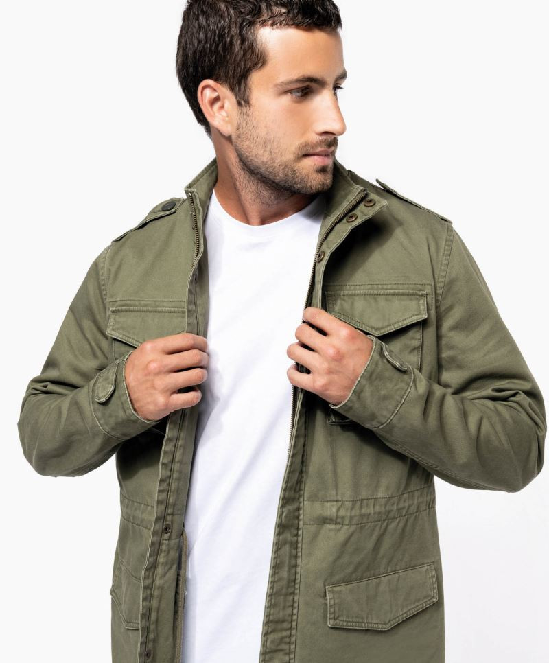 Kariban K6164 Herren Safari Jacke