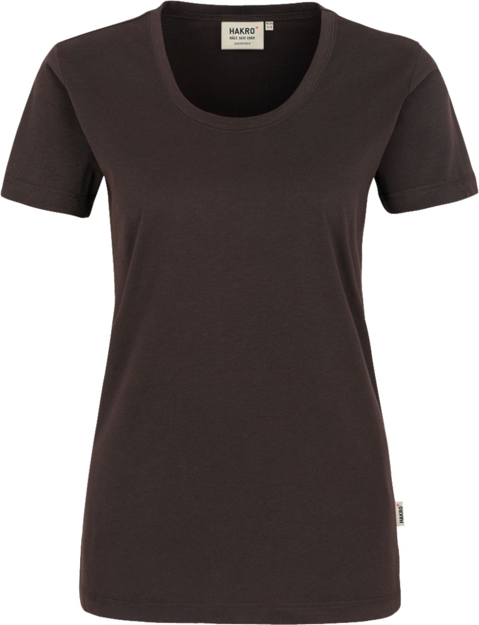 Hakro Damen T-Shirt Classic 0127 schokolade